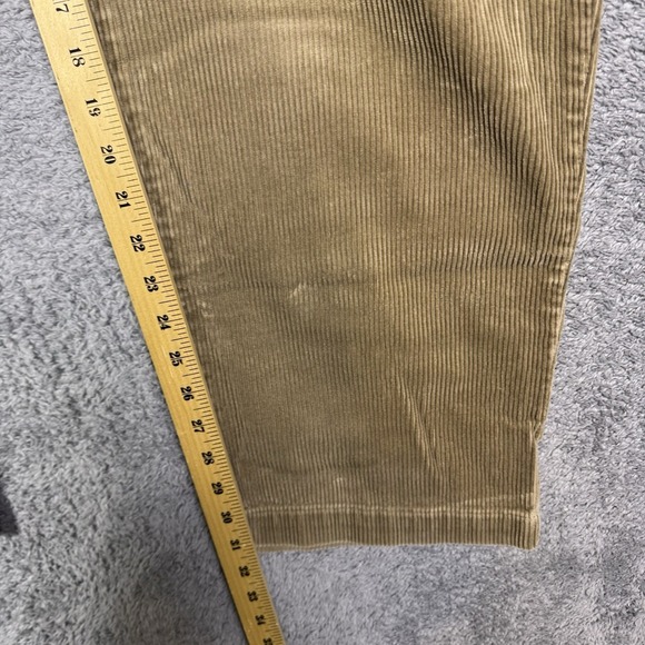 Vintage Polo Ralph Lauren Pants Mens 36x31 Corduroy 90s Chino Trouser Golf Crest - Picture 13 of 16
